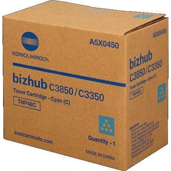 KONICA MINOLTA - KONICA-MINOLTA TONER CIAN C3850, 3350 - TNP-48C (Ref.A5X0450)