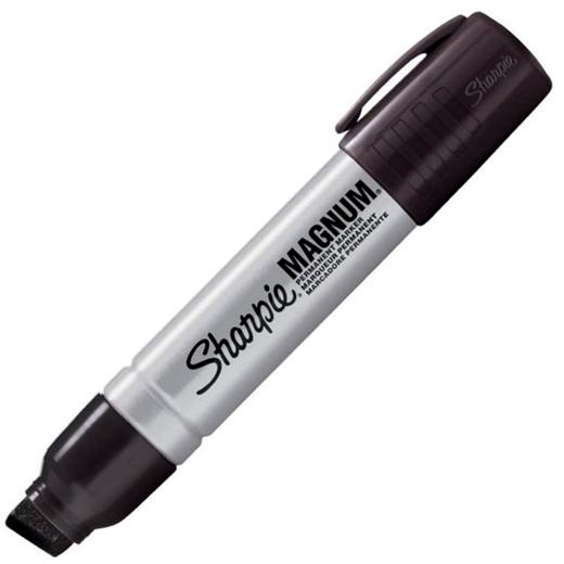 SHARPIE - MARCADOR PERMANENTE PRO 14.8MM NEGRO PUNTA BISELADA -12U- (Ref.S0949850)