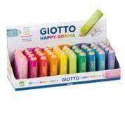 GIOTTO - GOMA de BORRAR HAPPY GOMMA EXPOSITOR de 40 (Ref.F233800)