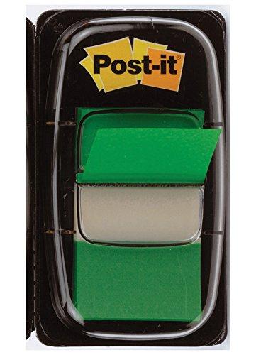 POST-IT - BANDERITAS ADHESIVAS 25,4 x 43,1 - VERDE (Ref.680-3/7000029856)