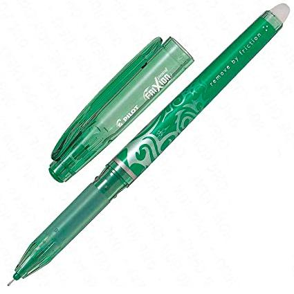 PILOT - BOLIGRAFO BORR. FRIXION POINT 0,5 VERDE (Ref.BL-FRP5-G / NFPV)