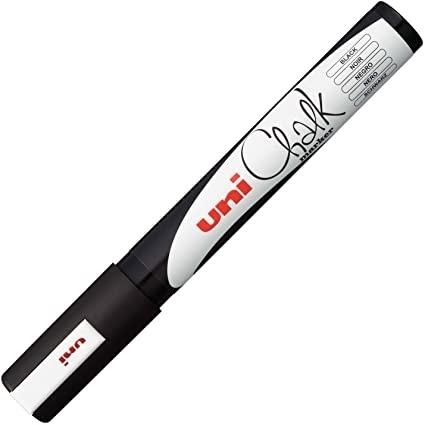 UNI-BALL - MARCADOR TIZA LIQUIDA CHALK MARKER PWE-8K 8.0 mm BLANCO (Ref.140095000)