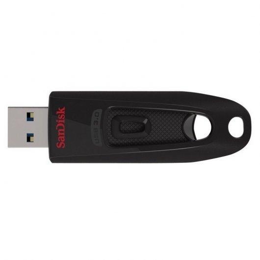 SANDISK - USB DRIVE NEGRO 3.0, 128 GB (Incluye Canon LPI de 0,24 €) (Ref.SDCZ48-128G-U46)