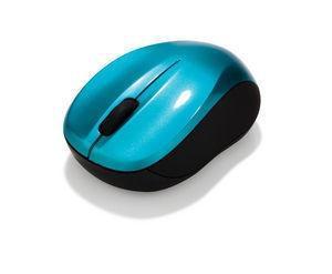 VERBATIM - RATÓN INALÁMBRICO GO NANO. RECEPTOR NANO. AGARRE SUAVE Y TEXTURIZADO. COLOR AZUL TURQUESA (Ref.49044)