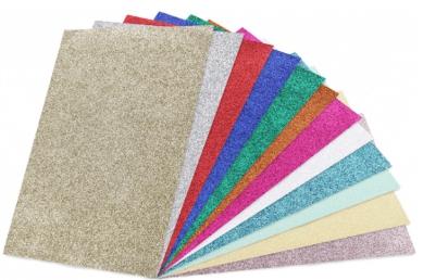 SADIPAL - CARTULINA PURPURINA 50x65 cm 330g ROSA PAQUETE de 5 (Ref.20301)