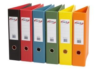 PARDO - ARCHIVADOR palanca PLASTICO EXTRA Fº 70mm NARANJA (Ref.245009)