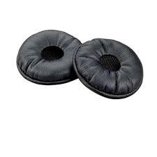 POLY - PLANTRONICS ALMOHADILLAS NEGRO SIMIL AL CUERO MODELO SAVI W740 CS540 (2 UNIDADES) (Ref.87229-01)