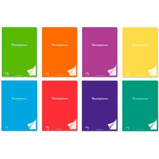 PACSA - LIBRETA 90gr - A5+ 48 HOJAS HORIZ. 8 CM. (Ref.20091)