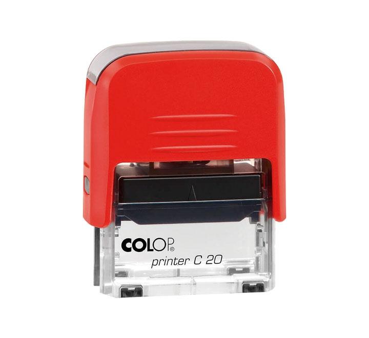 COLOP - SELLO ent.AUT. PRINTER C20 (38x14 mm.) &quot;RECIBIDO&quot; (Ref.500700R)