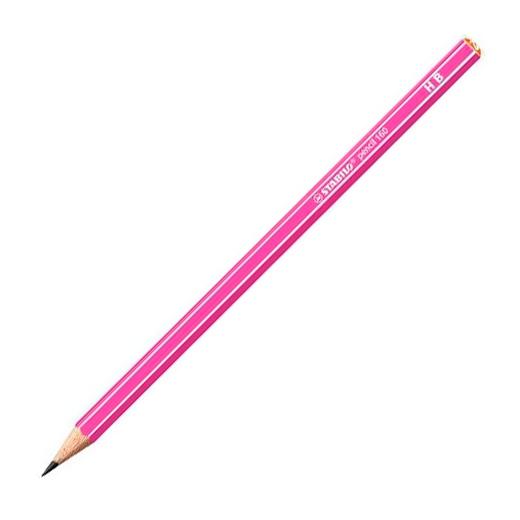 STABILO - LAPIZ de GRAFITO HEXAGONAL 160 HB ROSA (Ref.160/01-HB)