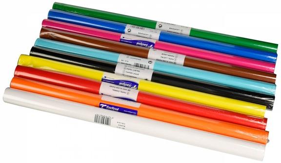 SADIPAL - PAPEL de EMBALAR KRAFT ROLLO FUSION 1x5 m ROJO (Ref.10637)