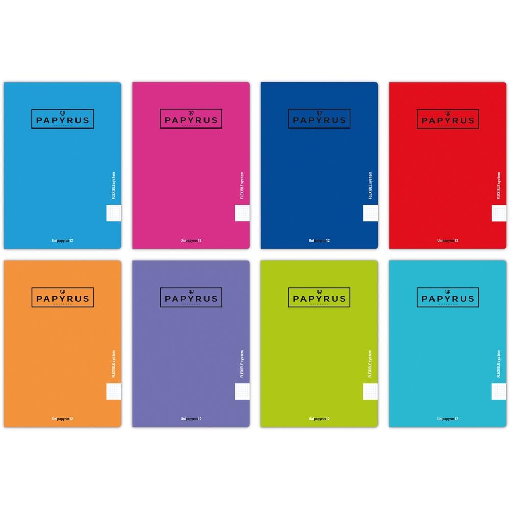 PAPYRUS - LIBRETA A4 48h 90g PP CUADRIC.4x4 COL.SUR. (Ref.88421799)