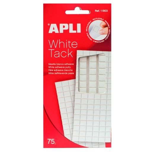 APLI - MASILLA ADHESIVA -TACK 75g BLANCO CUARTEADO (Ref.11803)