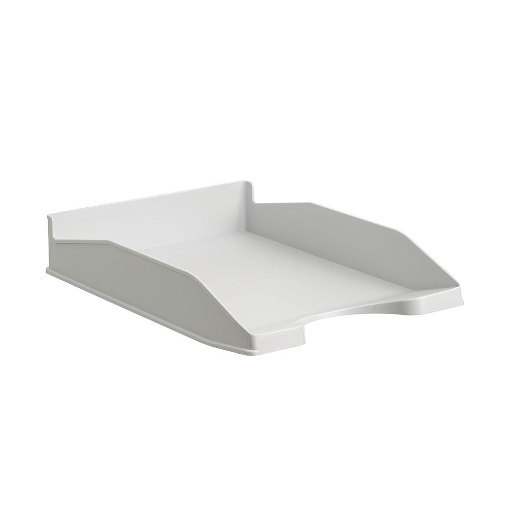 ARCHIVO 2000 - BANDEJA APILABLE EN 3 POSICIONES FONDO LISO FORMATO DIN A4 Y FOLIO 345X255X60 MM GRIS (Ref.742 GS)