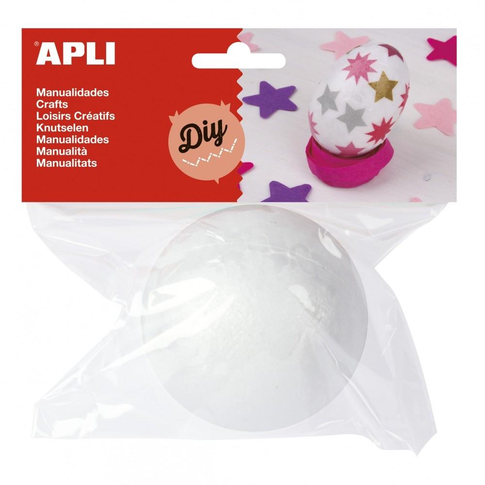 APLI - BOLAS POLIESPAN 80 mm. BOLSA de 1 (Ref.13477)