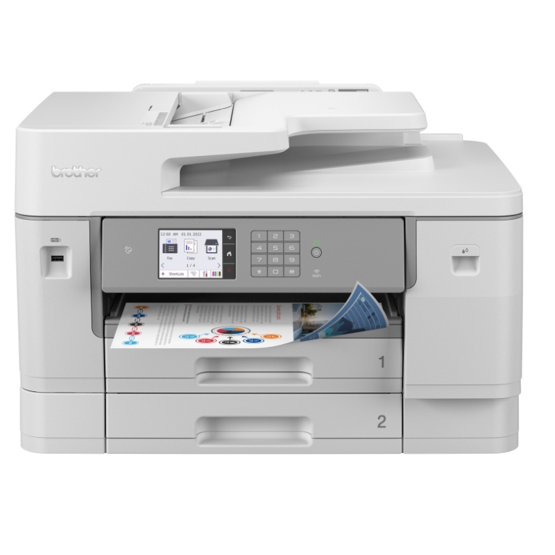 BROTHER - EQUIPO MULTIFUNCIÓN INKJET IMPRESIÓN EN A3, DÚPLEX AUTOMÁTICO, RED CABLEADA, WIFI Y NFC - (Ref.MFC-J6955DW)