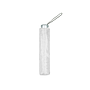 BLANCA - Paraguas plegable blanco de poliester 96 cm de diametro apertura manual cierre con velcro y funda individual (Ref. 4673 BLANCO)