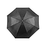 BLANCA - Paraguas plegable negro de poliester 96 cm de diametro apertura manual cierre con velcro y funda individual (Ref. 4673 NEGRO)