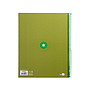 ANTARTIK - Cuaderno espiral liderpapel A4 micro tapa forrada 80h 90 gr cuadro 5mm 1 banda 4 taladros verde (Ref. KB22)