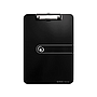 HERLITZ - Portanotas con pinza din A4 poliestireno 2,5 mm negro (Ref. 11205663)