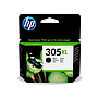 HP - Ink-jet 305xl deskjet 1210 / 1212 / 1255 / 2732 / 2752 / 4155 / 4158 envy 6020 / 6052 /6055 / 6420 negro 240 (Ref. 3YM62AE)