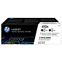 HP - Toner laserjet pro 410x m452 m477 negro pack de 2 unidades 6500 paginas (Ref. CF410XD)