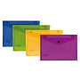 LIDERPAPEL - Carpeta dossier broche polipropileno din a5 pack de 4 colores surtidos (Ref. DS63)