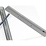 LIDERPAPEL - Regla 30 cm aluminio color metalico (Ref. RG18)