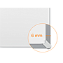 NOBO - Pizarra blanca ip pro acero vitrificado magnetico 1800x900 mm (Ref. 1915398)