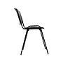 ROCADA - Silla confidente estructura metalica respaldo y asiento en polimero color negro (Ref. 975V15-4)
