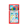 STABILO - Rotulador acuarelable pen 68 brush punta pincel estuche de 12 unidades colores surtidos (Ref. 568/12-21)