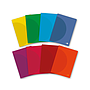 LIDERPAPEL - LIBRETA 360 TAPA DE PLASTICO A4 48 HOJAS 90G/M2 PAUTA 5 2,5MM CON MARGEN COLORES SURTIDOS