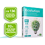 LIDERPAPEL - PAPEL FOTOCOPIADORA ECOLUTION - DIN A4 - 80g - PAQUETE 500 HOJAS (Ref.FT02)