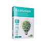 LIDERPAPEL - PAPEL FOTOCOPIADORA ECOLUTION - DIN A4 - 80g - PAQUETE 500 HOJAS (Ref.FT02)