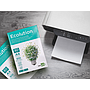 LIDERPAPEL - PAPEL FOTOCOPIADORA ECOLUTION - DIN A4 - 80g - PAQUETE 500 HOJAS (Ref.FT02)