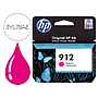 HP ( HEWLETT PACKARD ) - Ink-jet 912 officejet 8010 / 8020 / 8035 magenta 315 pag (Ref. 3YL78AE)
