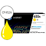 HP ( HEWLETT PACKARD ) - Toner 655a laserjet m652 / m653 / mfp m681 / mfp m682 amarillo 10500 paginas (Ref. CF452A)