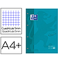OXFORD - Recambio color 1 din a4+ 80 hojas 90 gr cuadricula 5 mm tapa blanda 4 taladros aqua touch (Ref. 400077699)