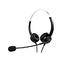 MEDIARANGE - Auricular biaural diadema con microfono cable 2 mt (Ref. MROS304)