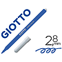 GIOTTO - Rotulador turbo color lavable con punta bloqueada unicolor azul oscuro (Ref. 485032)