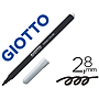 GIOTTO - Rotulador turbo color lavable con punta bloqueada unicolor negro (Ref. 485036)