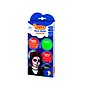 JOVI - Crema maquillaje face paint halloween caja de 6 botes colores surtidos 8 ml + accesorios (Ref. 174H)