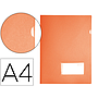 LIDERPAPEL - Carpeta dossier A4 u ero naranja fluor opaco (Ref. BL26)