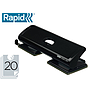 RAPID - Taladrador fashion fc20/4 metalico color negro 4 taladros capacidad 20 hojas (Ref. 20922801)