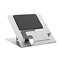 FELLOWES - Soporte hylyft para portatil plegable aluminio ajustable 6 alturas (Ref. 5010501)